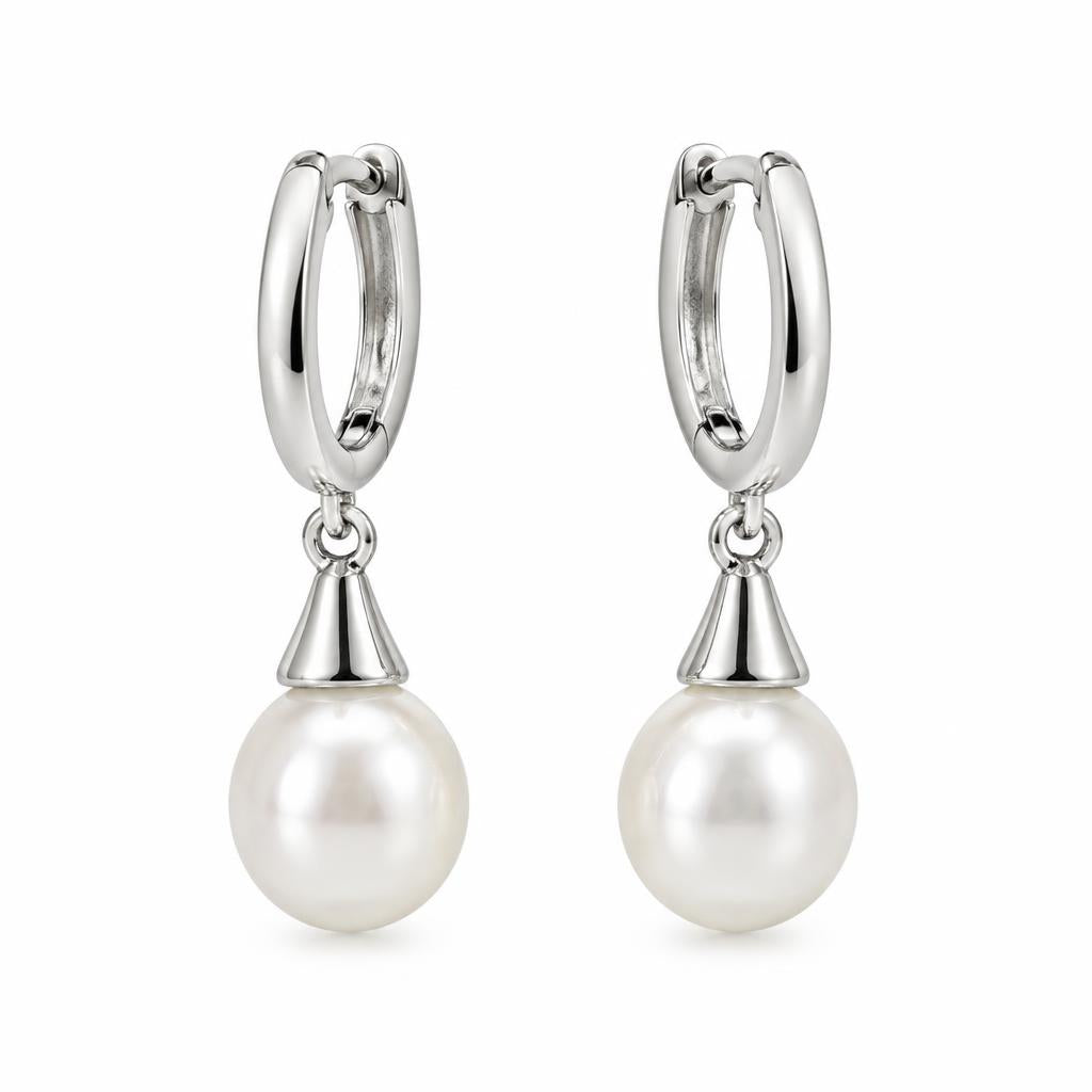 Aros Perla y Cristal de Fiesta