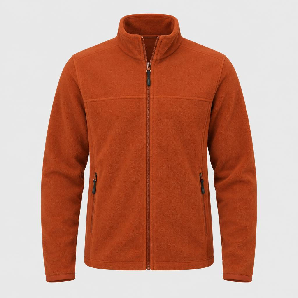 Campera de Polar Naranja